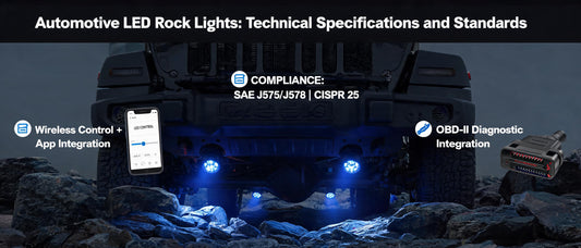 Automotive LED Rock Lights: Technical Specifications and Standards