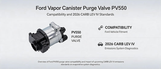 Ford Vapor Canister Purge Valve PV550 Compatibility and 2026 CARB LEV IV Standards