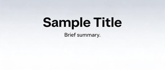 Sample Title
