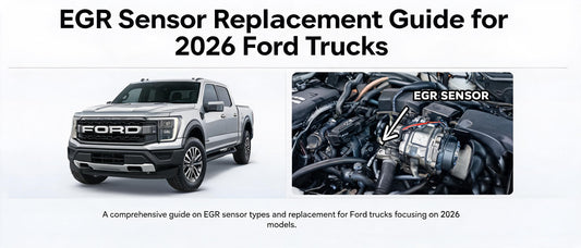 EGR Sensor Replacement Guide for 2026 Ford Trucks