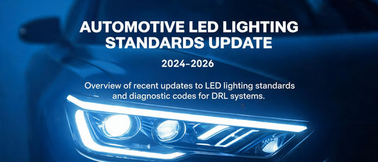 Automotive LED Lighting Standards Update 2024-2026