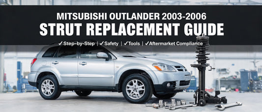Mitsubishi Outlander 2003-2006 Strut Replacement Guide
