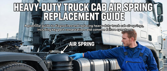 Heavy-Duty Truck Cab Air Spring Replacement Guide