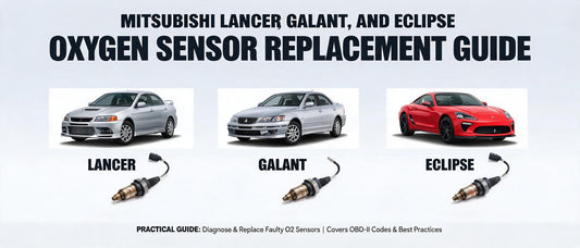 Mitsubishi Lancer, Galant, and Eclipse Oxygen Sensor Replacement Guide