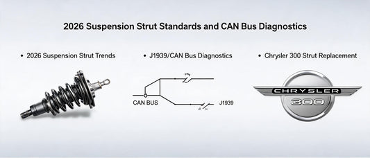 2026 Suspension Strut Standards and CAN Bus Diagnostics