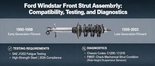 Ford Windstar Front Strut Assembly: Compatibility, Testing, and Diagnostics