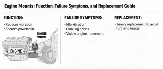 Engine Mounts: Function, Failure Symptoms, and Replacement Guide