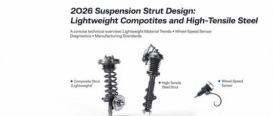 2026 Suspension Strut Design: Lightweight Composites and High-Tensile Steel