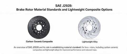 SAE J2928: Brake Rotor Material Standards and Lightweight Composite Options