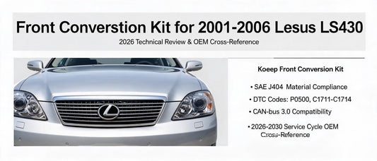 Front Conversion Kit for 2001-2006 Lexus LS430 | 2026 Technical Review & OEM Cross-Reference