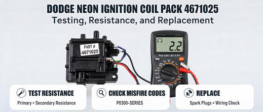 Dodge Neon Ignition Coil Pack 4671025: Testing, Resistance, and Replacement