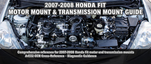 2007-2008 Honda Fit Motor Mount & Transmission Mount Guide
