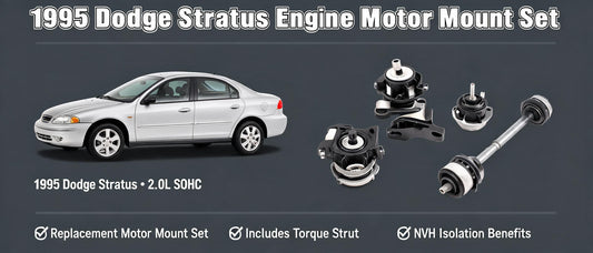 1995 Dodge Stratus Engine Motor Mount Set