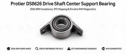 Protier DS8626 Drive Shaft Center Support Bearing: 2026 OEM Compliance, DTC Mapping & Driveline NVH Diagnostics