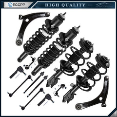 07-12 For Dodge Caliber Complete Struts Assembly Sway Bar + Control Arm Tierods 6B93BC-57 [1]