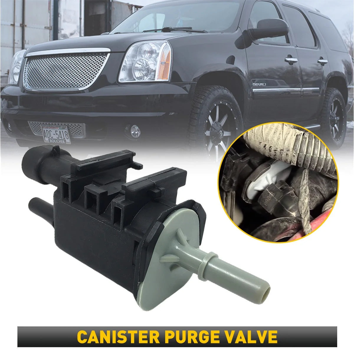 08-13 For CHEVY 2500 EXPRESS 1500 3500 VAPOR 4500 CANISTER PURGE SOLENOID VALVE 6B93BC-57 [10]