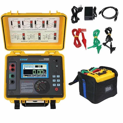 10KV 5TΩ High Voltage Insulation Resistance Tester Megohmmeter Detector 6B93BC-57 [11]