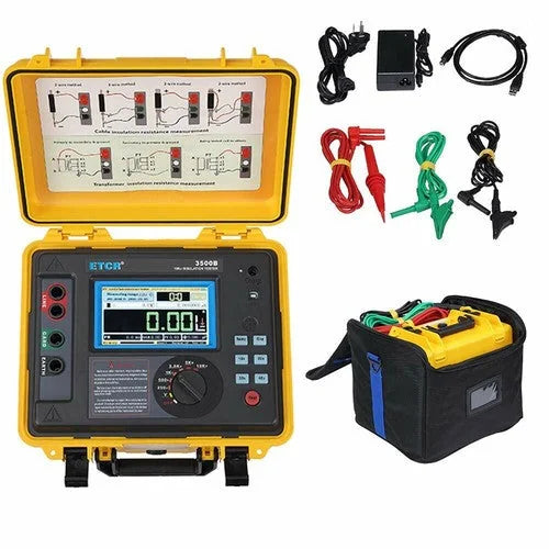10KV 5TΩ High Voltage Insulation Resistance Tester Megohmmeter Detector 6B93BC-57 [8]