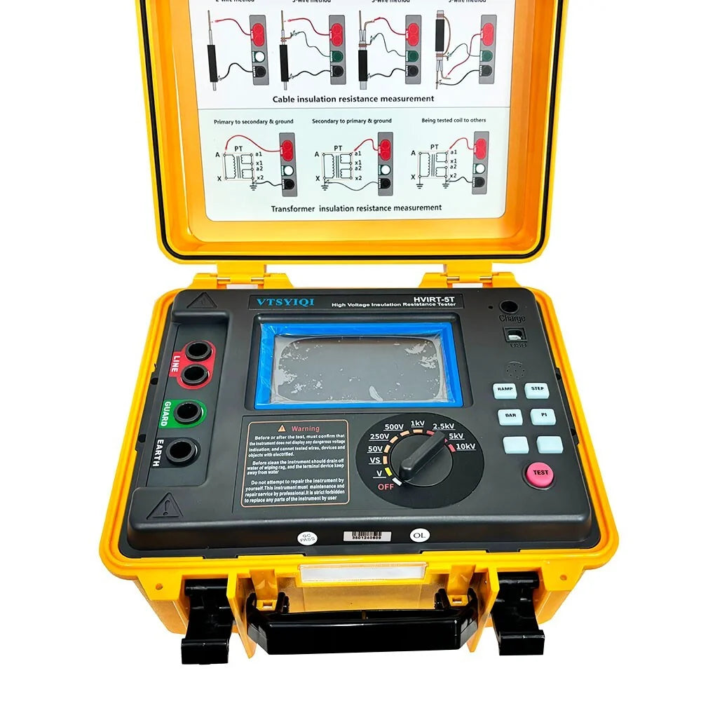 10KV Insulation Resistance Tester High Voltage Insulation Tester Megohmmeter 6B93BC-57 [3]