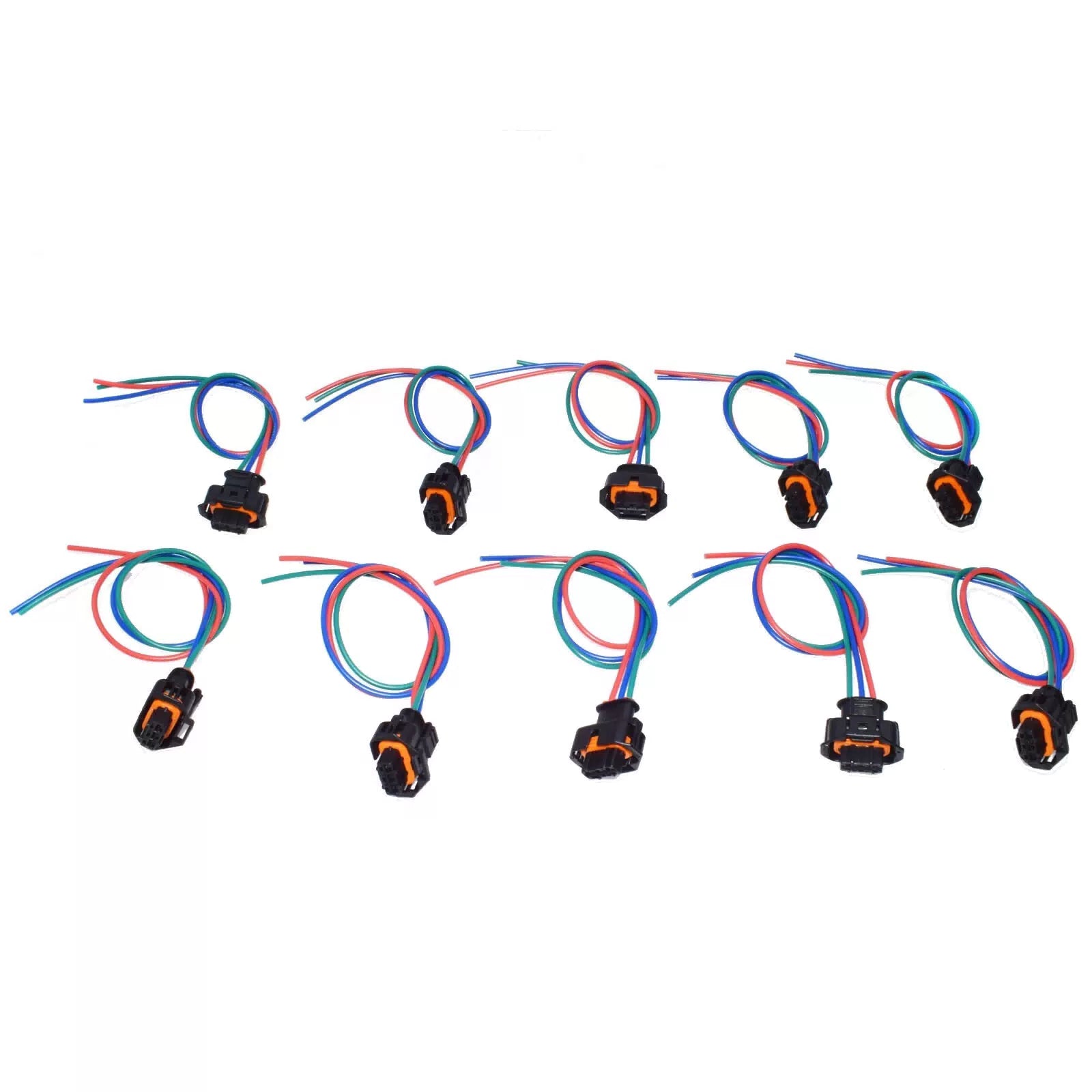 10PCS Camshaft Position Sensor Connector-Power Brake Booster Sensor Connector 6B93BC-57 [2]