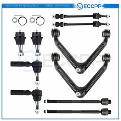 10PCS Front Control Arms Tie Rods Ball Joints Fits 2002-2005 Dodge Ram 1500 4WD 6B93BC-57 [1]