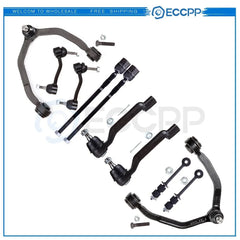 10PCS Front & Rear Sway Bars Upper Control Arms Suspension For Mercury Cougar 6B93BC-57 [1]