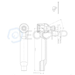 10PCS Front & Rear Sway Bars Upper Control Arms Suspension For Mercury Cougar 6B93BC-57 [4]