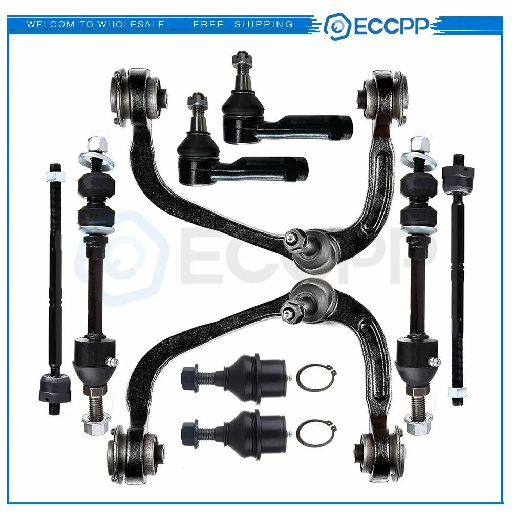 10Pc Control Arms Suspension Kit For 05-08 Ford F-150 & 05-08 Lincoln Mark LT KOEEP [1]