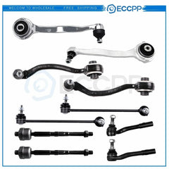 10Pc Suspension Kit Upper & Lower Control Arms Sway Bars Kit For Benz C240 C350 KOEEP [1]