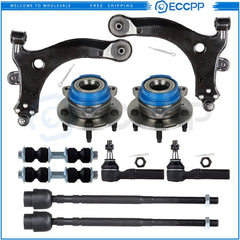 10Pcs Front Control Arm Ball Joint Tie Rod End Sway Bar For 03-05 Buick Century 6B93BC-57 [1]