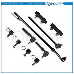 10Pcs Front Lower Ball Joints Tie Rod Ends Suspension For 1987-1996 Ford F-150 6B93BC-57 [1]