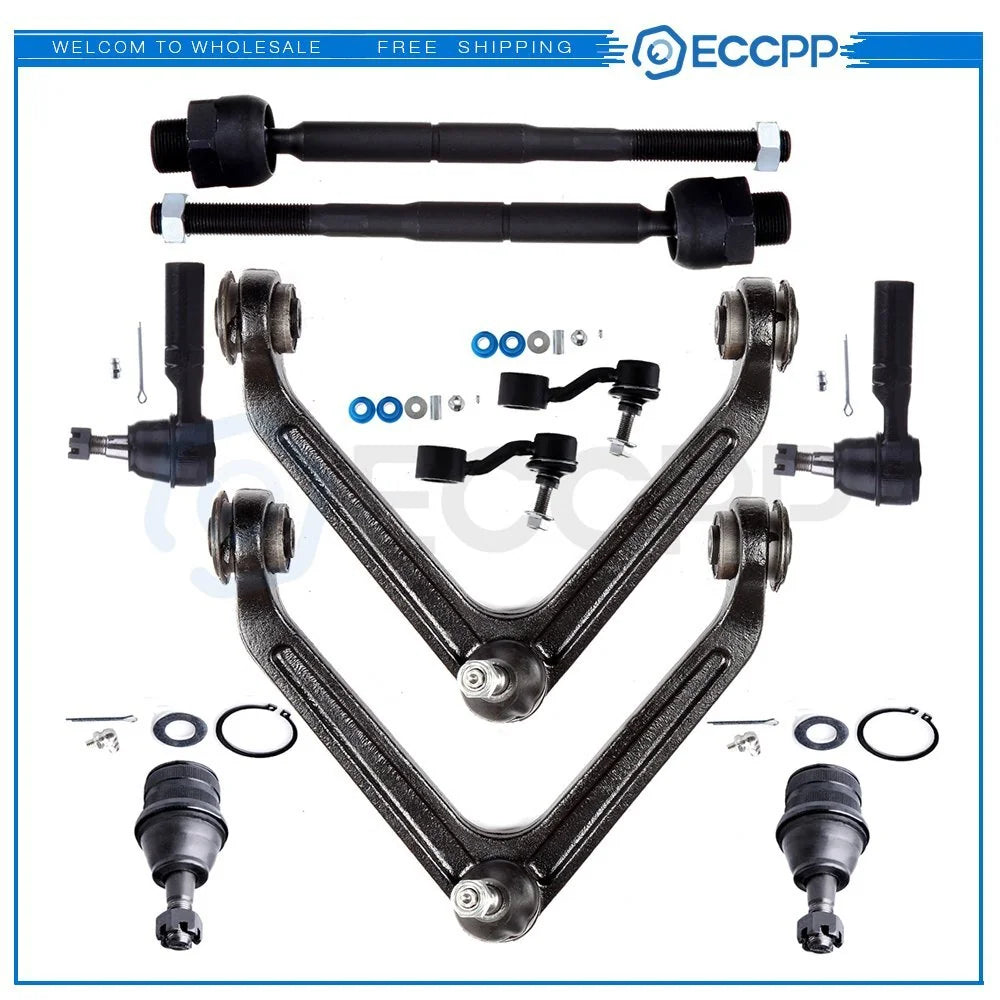 10Pcs Front Rear Steering Part Fits 2004-2007 2008 2009 Dodge Durango 5-Lug 15mm 6B93BC-57 [1]
