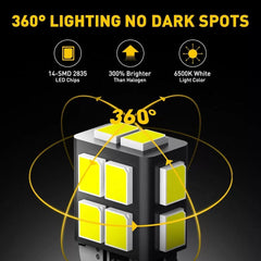 10X AUXITO E T10 194 168 2825 W5W Wedge Light Bulbs LED 6000K Super White 14E EA AUXITO [2]