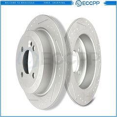 10.19" (259mm) Rear Disc Brake Rotors for 2002 2003 2004 2005 2006 Mini Cooper 6B93BC-57 [1]