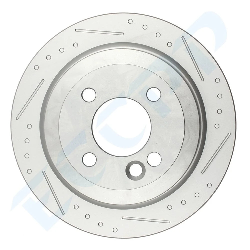 10.19" (259mm) Rear Disc Brake Rotors for 2002 2003 2004 2005 2006 Mini Cooper 6B93BC-57 [5]