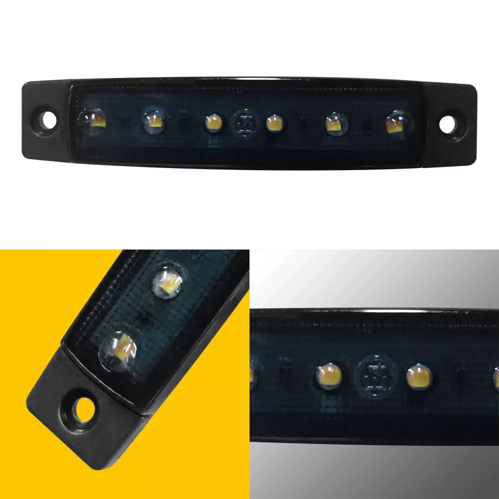 10*Smoke White LED Rock Lights For Jeep Offroad Truck Underbody Wheel Well Light 6B93BC-57 [11]