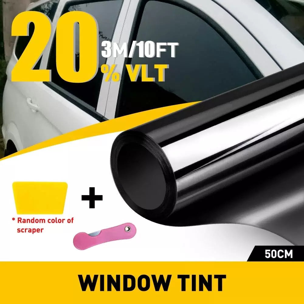 10ft Uncut Roll Window Tint Film 20% VLT 20" x 10'ft Feet Car Home Office Glass 6B93BC-57 [8]