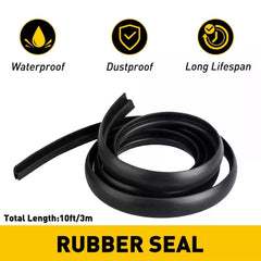 10ft Windshield Rubber Molding Seal Trim Universal for Windscreen Windows EOA 6B93BC-57 [1]