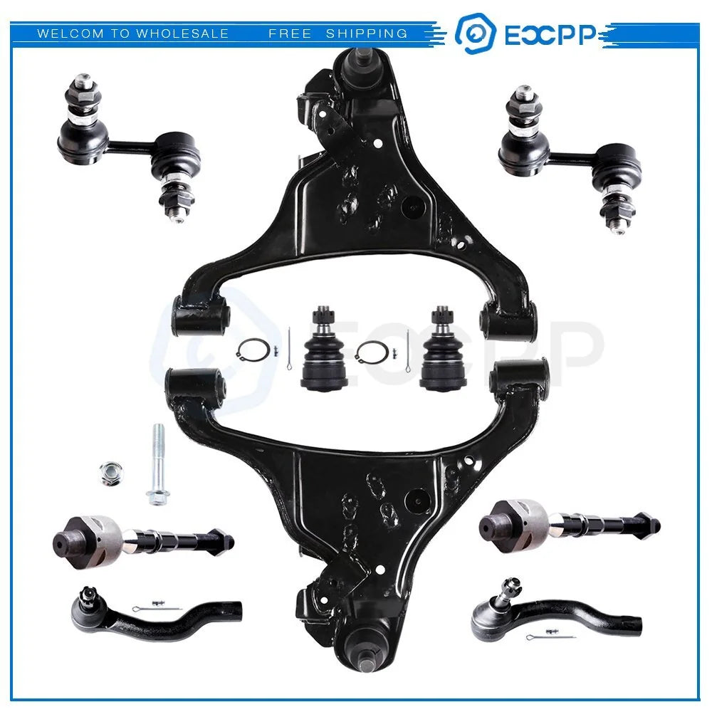 10pc Front Rear Ball Joint Suspension Kit For Nissan Frontier Pathfinder Xterra KOEEP [1]