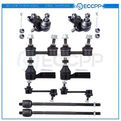 10pcs For 1994-1999 Toyota Celica Lower Ball Joint Sway Bar End Link Tie Rod 6B93BC-57 [1]
