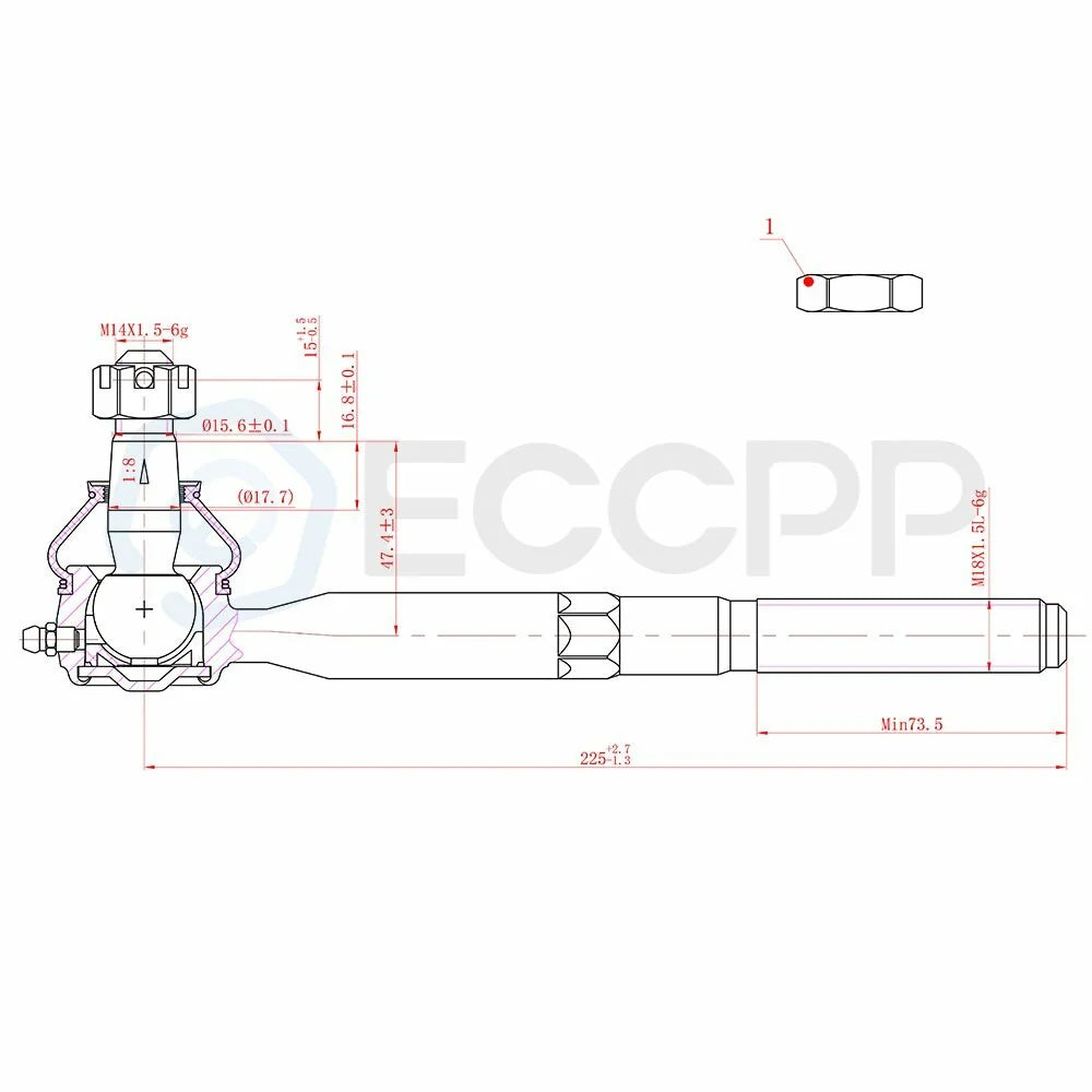 10pcs For 1997-2002 03 Ford F-150 2WD RWD Upper Control Arms Tie Rods Sway Bars 6B93BC-57 [5]