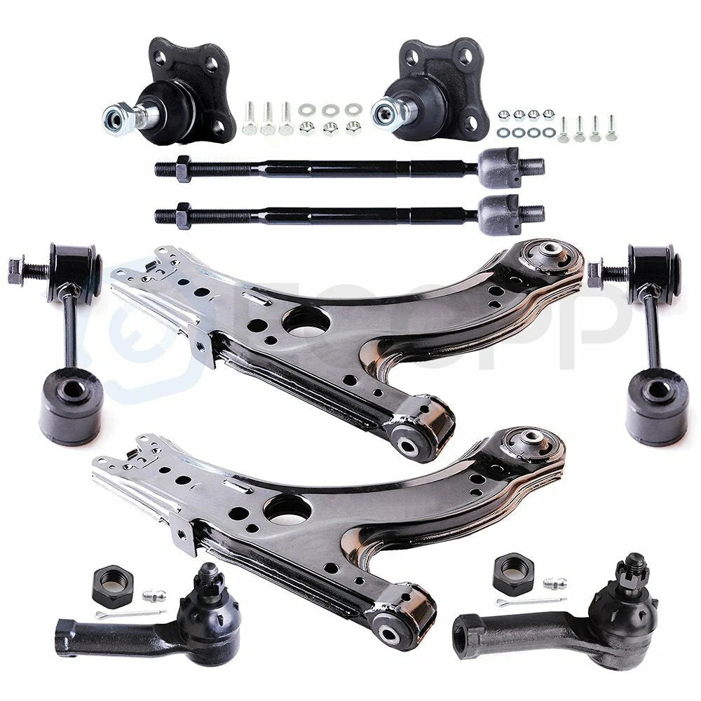 10pcs For 1998-2005 06 VW Jetta Golf Beetle Ball Joint Tie Rod Ends Control Arms 6B93BC-57 [1]