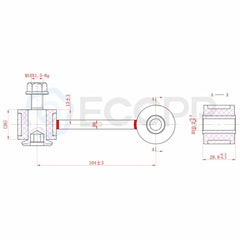 10pcs For 1998-2005 06 VW Jetta Golf Beetle Ball Joint Tie Rod Ends Control Arms 6B93BC-57 [4]