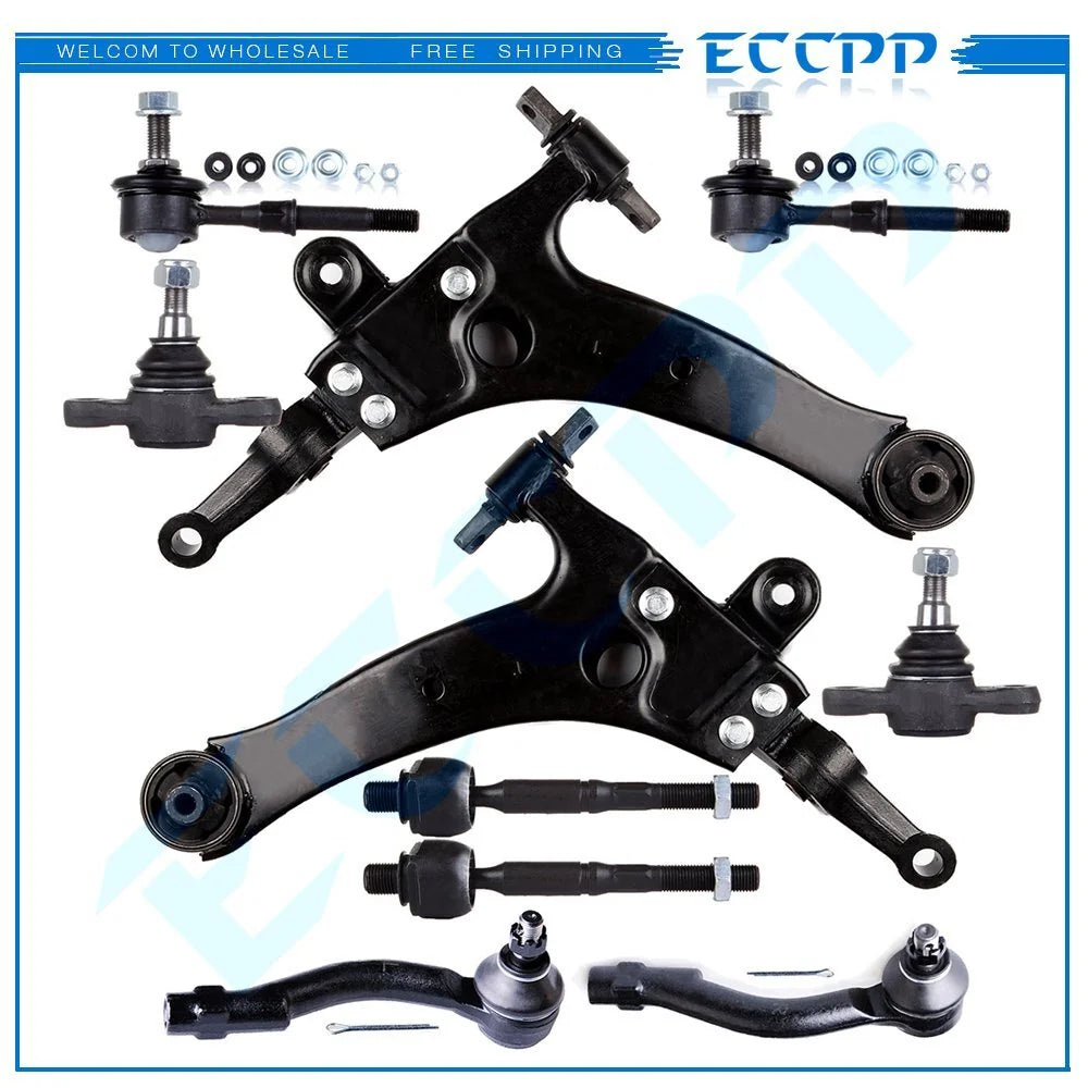 10pcs Front Control Arms Tie Rod Ends For Hyundai Sonata XG300 XG350 Kia Optima 6B93BC-57 [1]