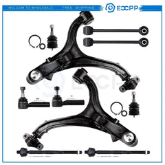 10pcs Front Control Arms Tie Rod Ends For Jeep Grand Cherokee Commander KOEEP [1]