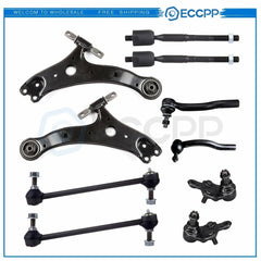 10pcs Front Control Arms Tie Rod Ends For Toyota Camry Lexus ES300 2002-2003 KOEEP [1]