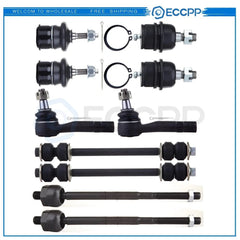 10pcs Front Tie Rod Ends Ball Joints For Ford Explorer XLT Mercury Mountaineer 6B93BC-57 [1]