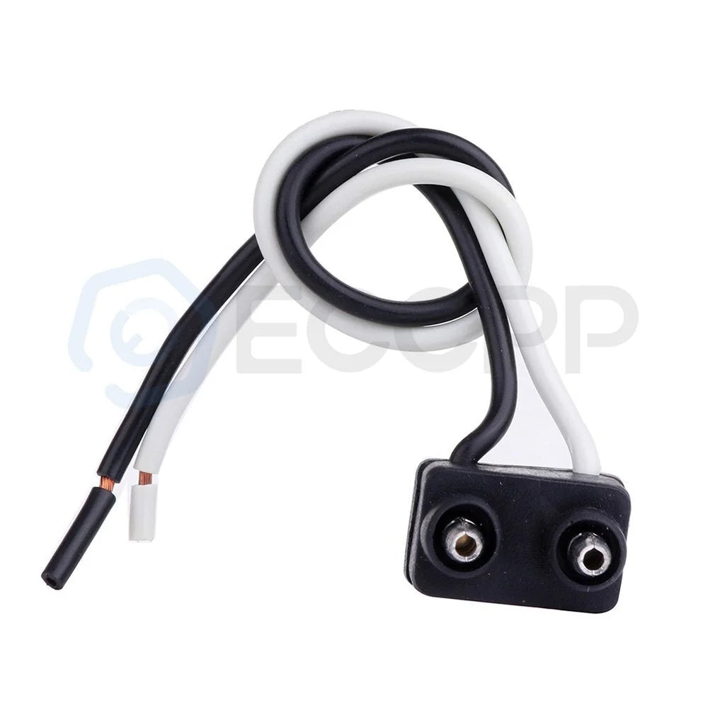 10x 2.5" 13 led amber lights w/ Grommet round tail indicator side marker 6B93BC-57 [6]