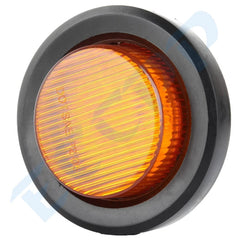 10x 2 inch Round Amber Side Marker Trailer Light 9 led tail turn light 12v KOEEP [3]