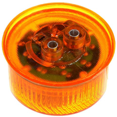 10x 2 inch Round Amber Side Marker Trailer Light 9 led tail turn light 12v KOEEP [4]